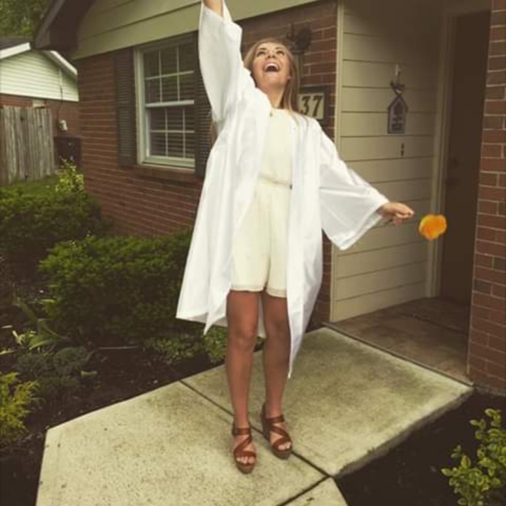 Abercrombie & Fitch white dress